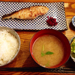 居酒屋まめぞ - ランチ 自家製銀ダラ粕漬け定食950円