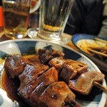 宇ち多゛ - 2014.3レバたれうんと若焼き