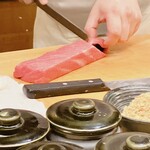 鮨処 凜 - 大トロのサクから