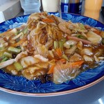 花まさ - あんかけ焼きそばは美味かった