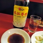 餃子の店 蘭州 - 2014.3水餃子を香醋で