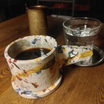 エース コーヒー ロースター - EXPの刻印　エコパークポッテリーのマグカップ