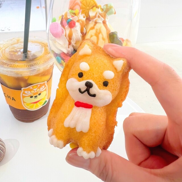 柴犬がかわいい映えパフェ』by kanako。 : 暁茶 (ギョウチャ)- 近鉄