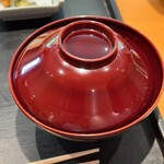 じき 宮ざわ - 白味噌の味噌汁