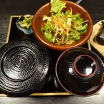 鷹山公 - サラダセット