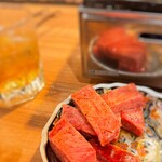 牛の助 肉之進 タンジロウ - 厚切り上塩タン　¥1518 （まっしろ！超うまい！）