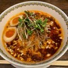 雲林坊 - 冷たい！汁あり麻辣タンタン麺　1,050円　こだわりの醤油漬け半熟たまご　120円
