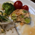 キッチン ブルー グローブ - 最後のハンバーグ