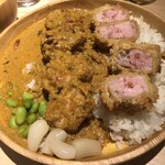 とんかつ 九六喜 - 謹製スパイスヒレカツカレー