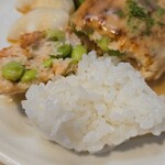 キッチン ブルー グローブ - 今日は枝豆が多い