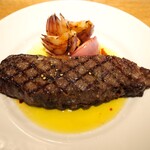 スガハラ - 北海道 ホルスタイン 未経産牛 サーロインのグリル + 栃木 赤たまねぎ