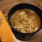 青葉寿司 鶴ヶ谷店 - 具沢山なあら汁でした