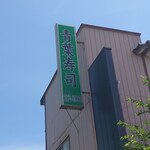 青葉寿司 - 看板です