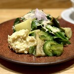 洋食 おがた - セットのサラダ