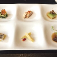 御膳房 銀座店 - 前菜盛り合わせ