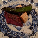 伯雲 - 青森の銀の鴨の炭火焼と夏野菜