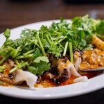 野方餃子 - 2024.7 麻辣担々水餃子 パクチーに変更（858円）