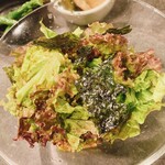 炭火焼肉 肉匠 黒部 新札幌店 - チョレギサラダ