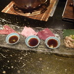 昇家 正々堂 - 刺身盛り合わせ