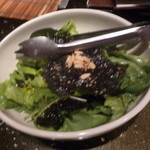 昇家 正々堂 - 海苔サラダ