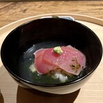 温石 - 黄目近鮪 出汁茶漬け