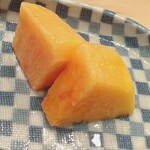 木挽町 とも樹 - デザートの黄金桃