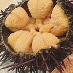 木挽町 とも樹 - 一度取り出してから無駄な内臓などをお掃除して盛り付け直しました