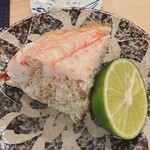 木挽町 とも樹 - 毛蟹です。身が詰まっています