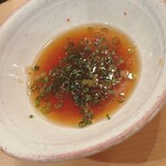 木挽町 とも樹 - こちらのポン酢は飲み物です