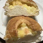 パオン昭月 - チーズクッペの断面