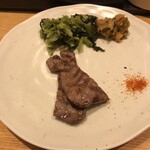 牛タンの笑や - 牛タン：カウンター