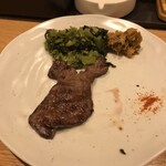 牛タンの笑や - 牛タン：カウンター