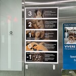 Cantine Barbaroux - 美術館フロア案内(エレベーター内)