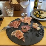 Cantine Barbaroux - いつもと同じ味だが、盛付けが寂しい。ズッキーニがおいしい。