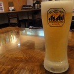 Teuchisobakotake - 生ビール（中）￥400