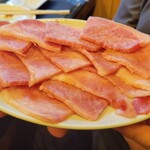 ホルモン焼肉 ばぶ - 中落ちカルビ