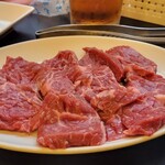 ホルモン焼肉 ばぶ - ハラミ