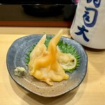 寿司大 - アオヤギ刺身