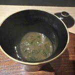 赤坂 鮨大谷 - アオサのお椀