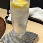 赤坂 鮨大谷 - 生レモンサワー