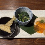 赤坂 鮨大谷 - 前菜三種