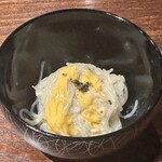 赤坂 鮨大谷 - アサリクラムチャウダービーフン