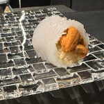 赤坂 鮨大谷 - 剣先烏賊＆馬糞雲丹