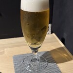 赤坂 鮨大谷 - 生ビール　熟撰