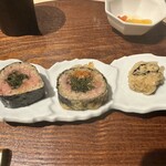 赤坂 鮨大谷 - 巻物３種
