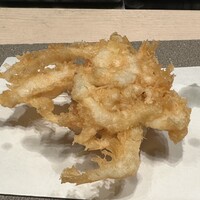 新宿 鮨 よこ田 - 白海老天ぷら