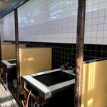 お好み焼き 多美也 - 1人お好み焼き風な、焼きテーブル席(O_O)