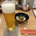 兎 - ○お通し、、暑い日には食べやすくてちょうど良い♪