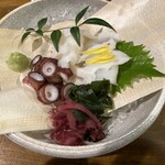 横須賀夜市 - 水ダコの湯引き