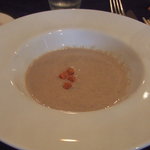 レストラン フィーネ - ごぼうのスープ